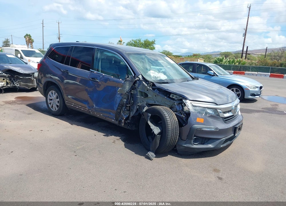 2020 HONDA PILOT 2WD LX VIN: 5FNYF5H15LB006488