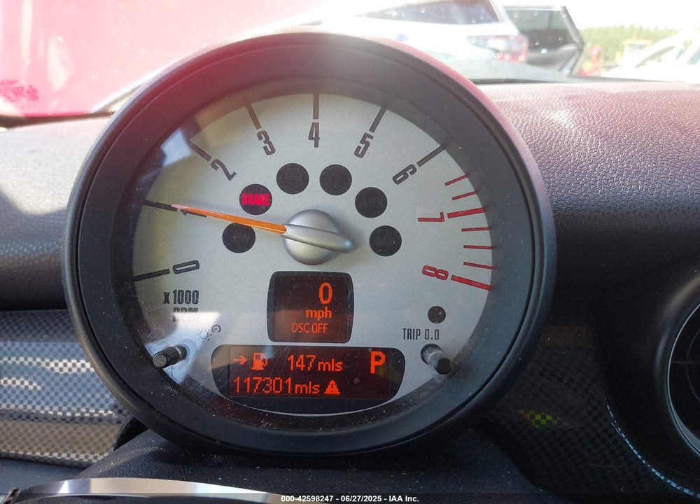 2012 MINI COOPER VIN: WMWSV3C52CTY16646