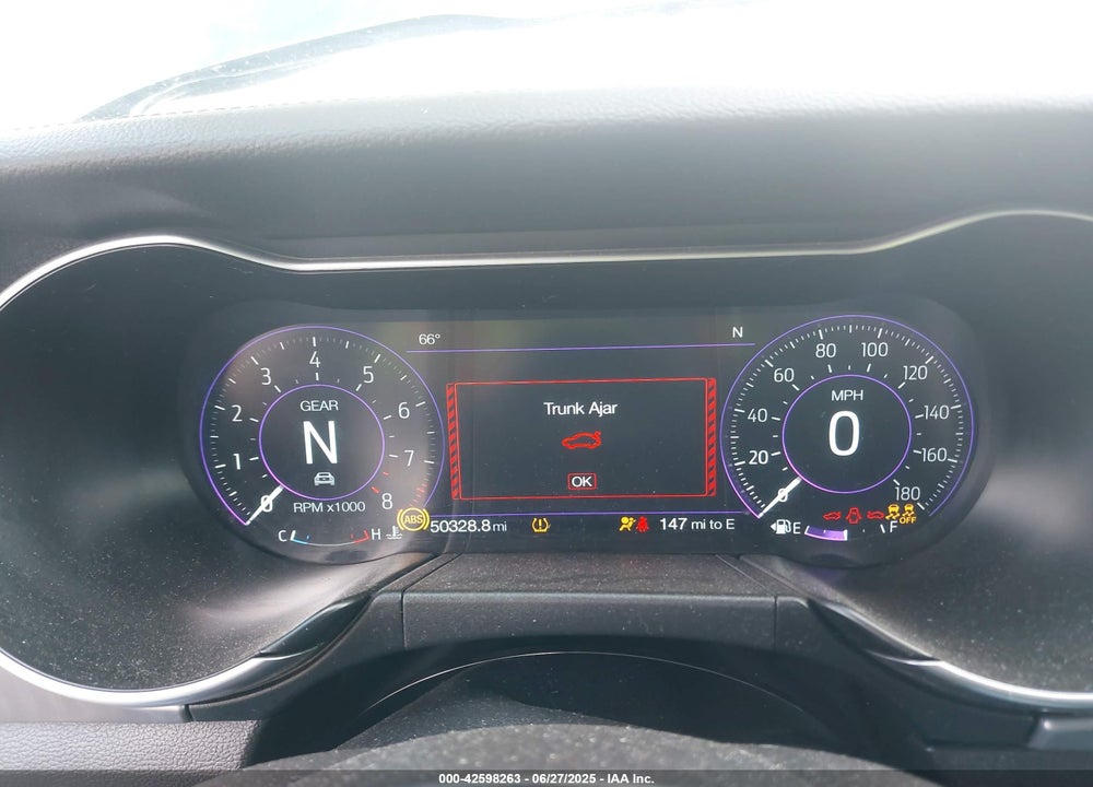 2019 FORD MUSTANG BULLITT VIN: 1FA6P8K05K5500541