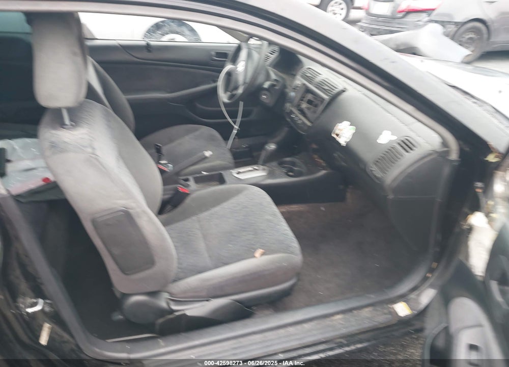 2001 HONDA CIVIC LX VIN: 1HGEM225X1L011569