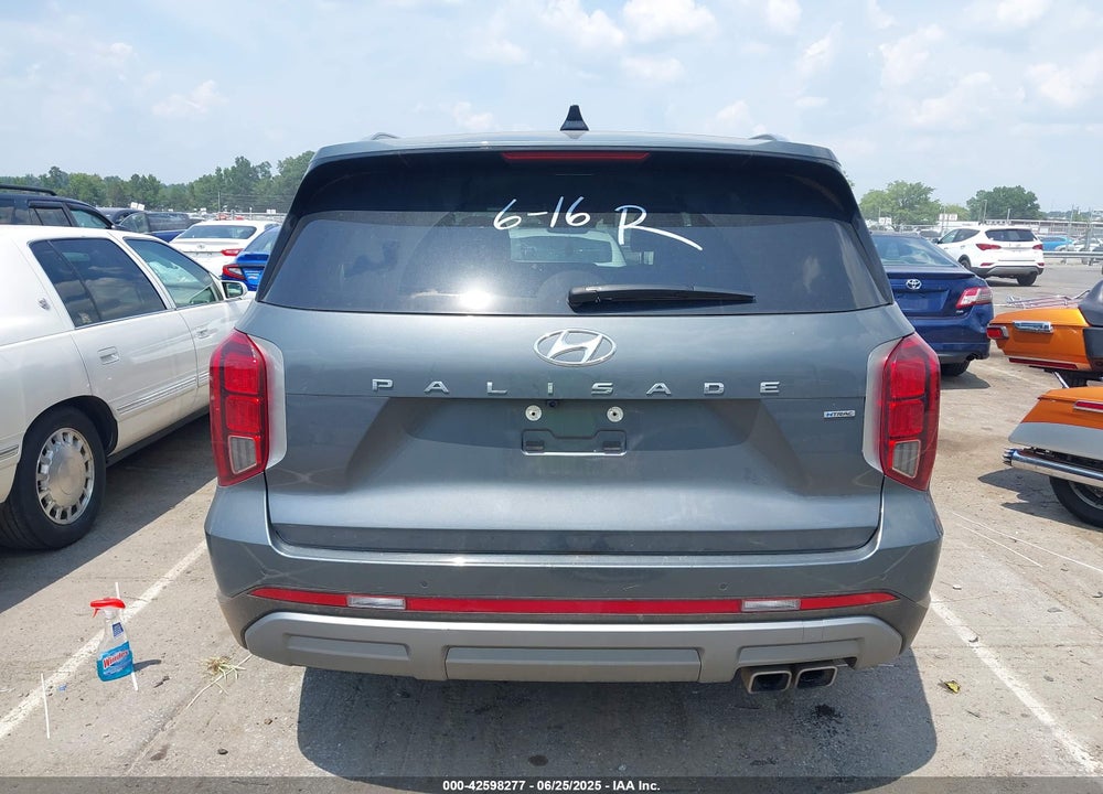 2025 HYUNDAI PALISADE VIN: KM8R2DGE9SU861436