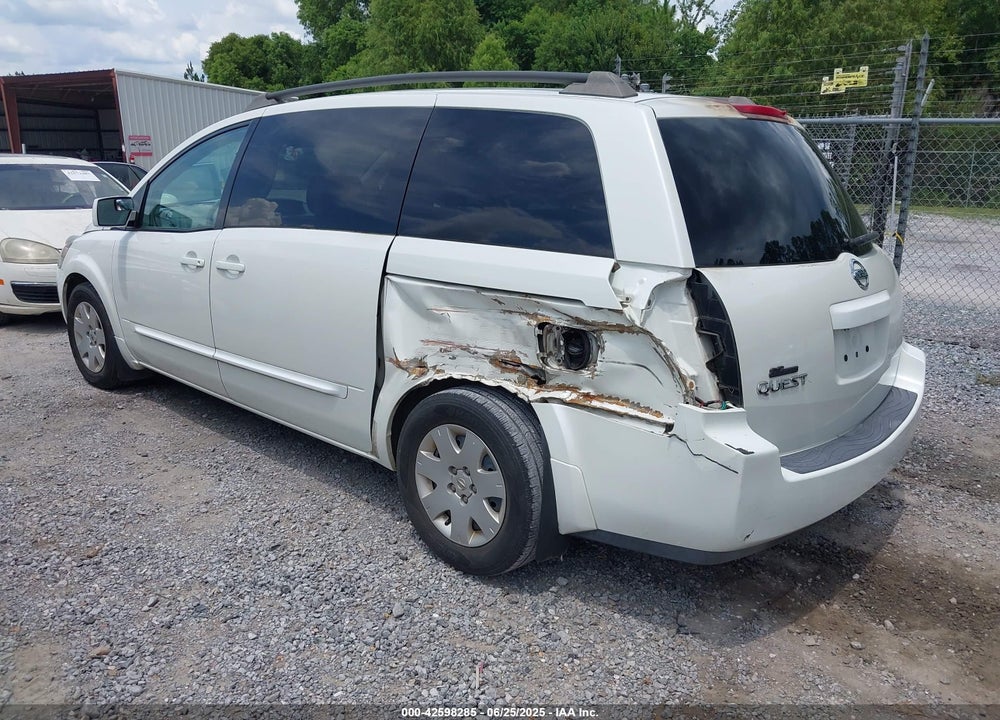 2006 NISSAN QUEST 3.5 VIN: 5N1BV28U76N115795