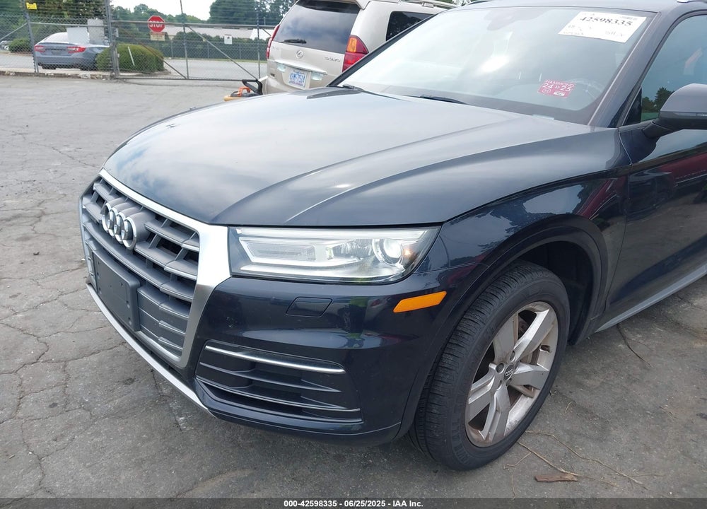 2018 AUDI Q5 2.0T PREMIUM VIN: WA1ANAFY2J2020811