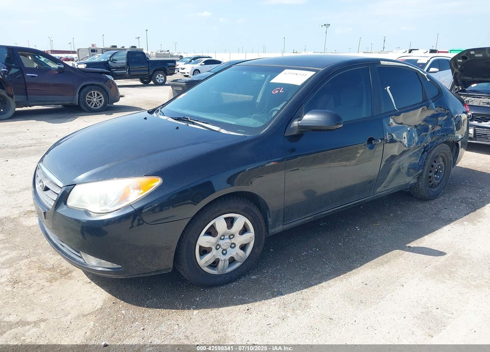 2008 HYUNDAI ELANTRA VIN: KMHDU46D28U385228