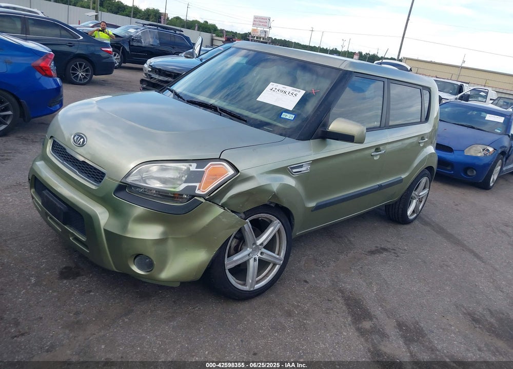 2011 KIA SOUL VIN: KNDJT2A26B7286616