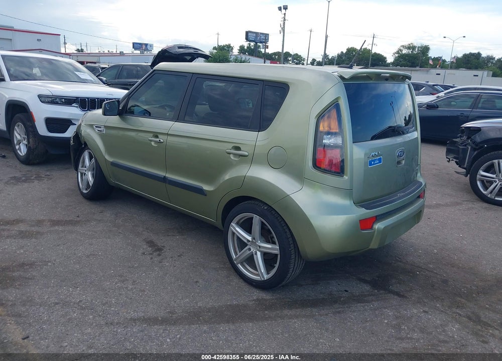 2011 KIA SOUL VIN: KNDJT2A26B7286616