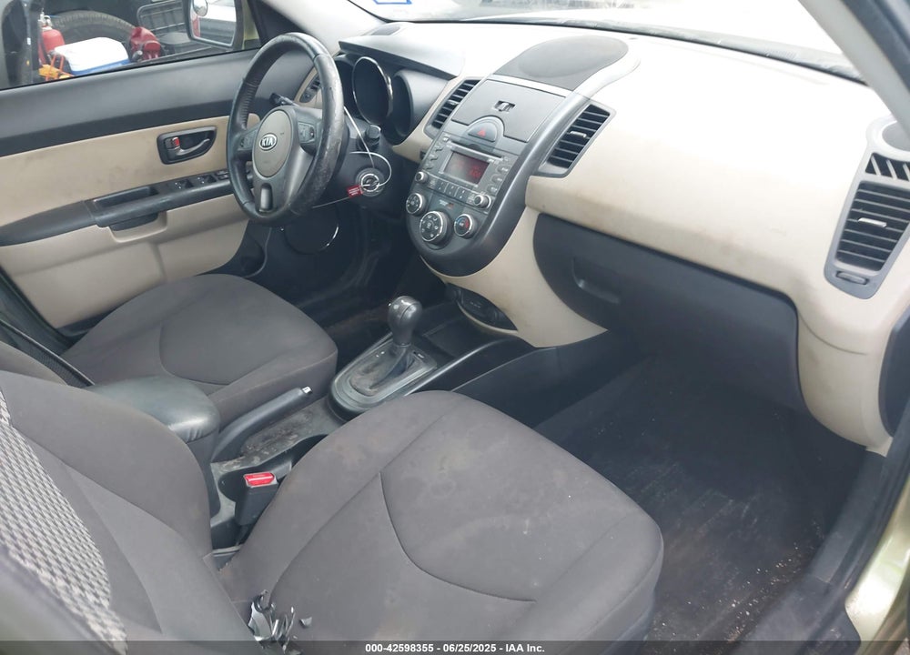 2011 KIA SOUL VIN: KNDJT2A26B7286616