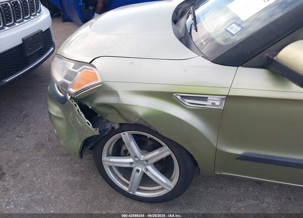 2011 KIA SOUL VIN: KNDJT2A26B7286616