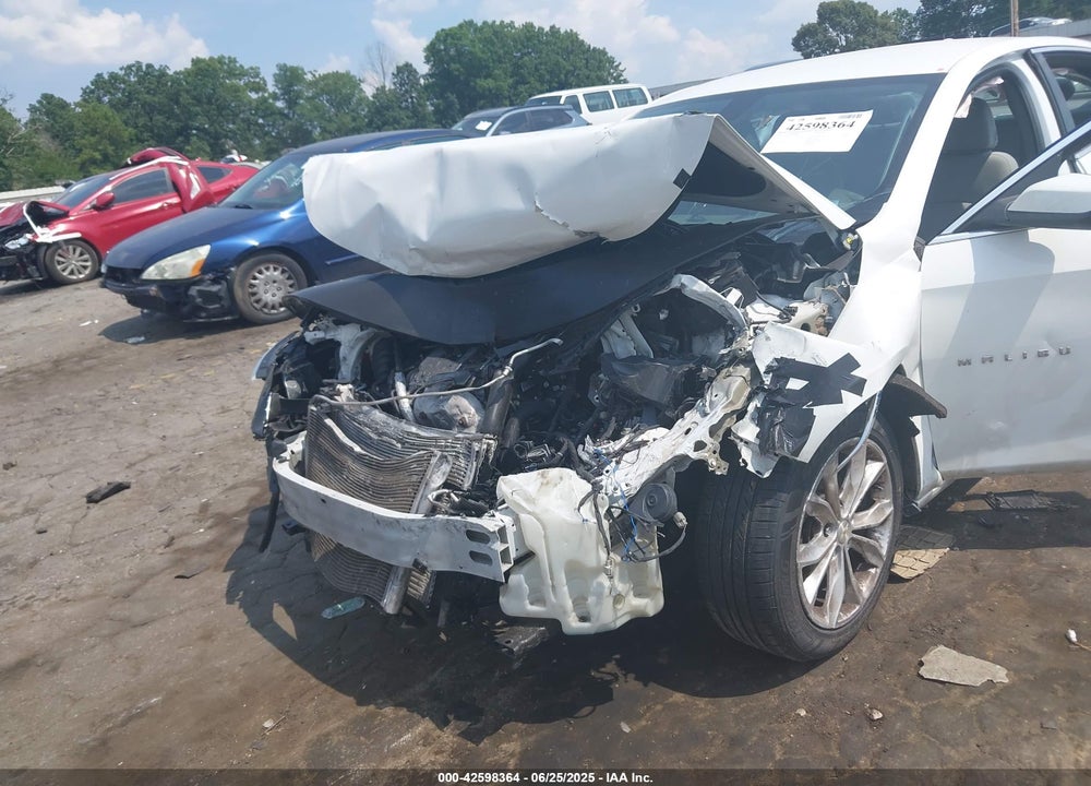 2022 CHEVROLET MALIBU FWD LT VIN: 1G1ZD5ST6NF131088