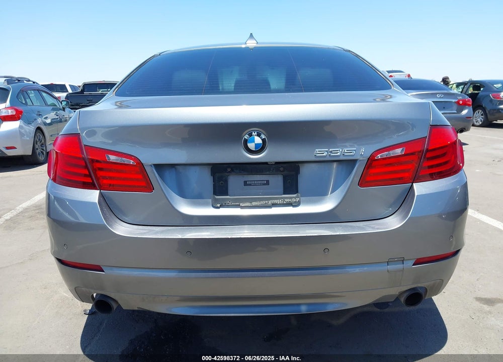 2013 BMW 5 SERIES VIN: WBAFR7C58DC823194