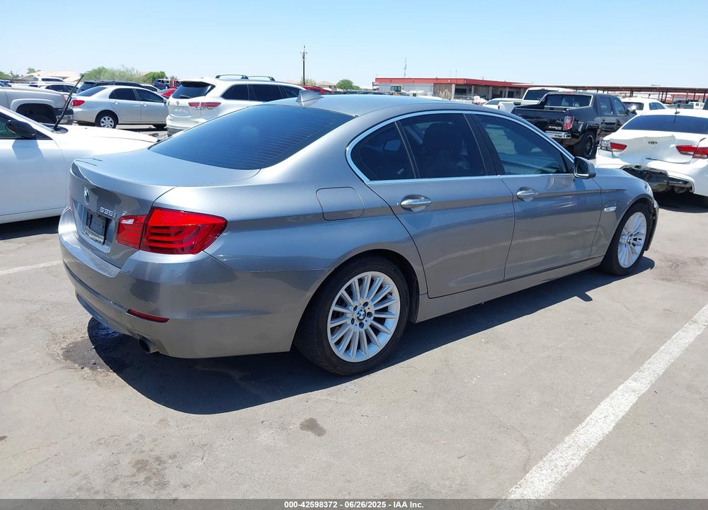 2013 BMW 5 SERIES VIN: WBAFR7C58DC823194