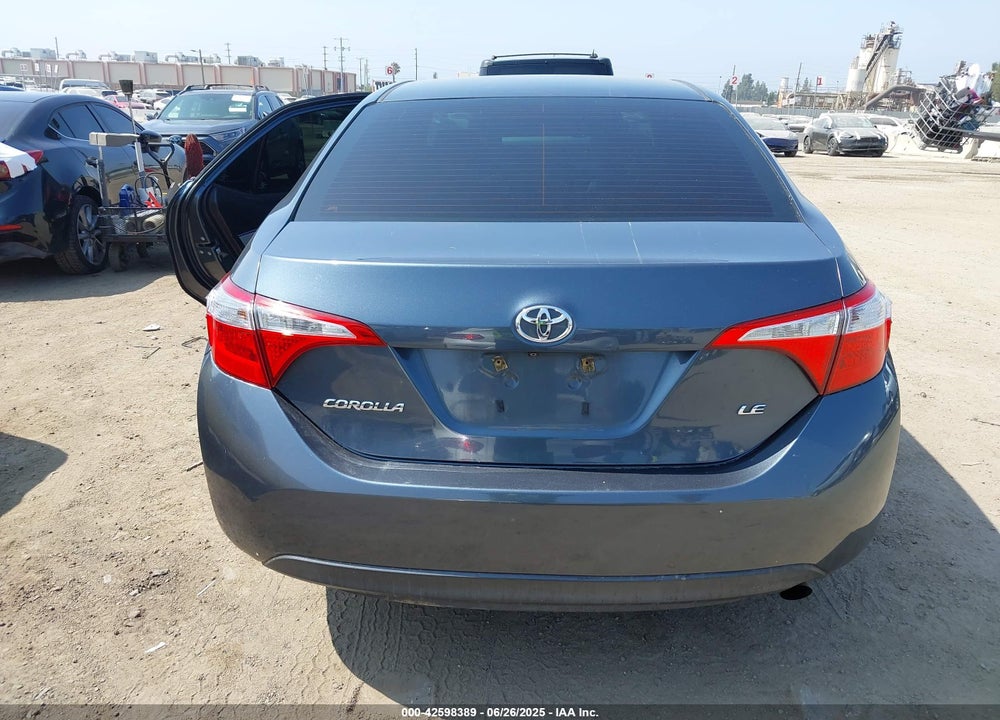 2016 TOYOTA COROLLA LE VIN: 2T1BURHE3GC604269