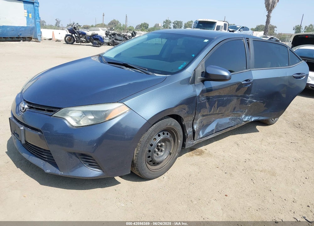2016 TOYOTA COROLLA LE VIN: 2T1BURHE3GC604269
