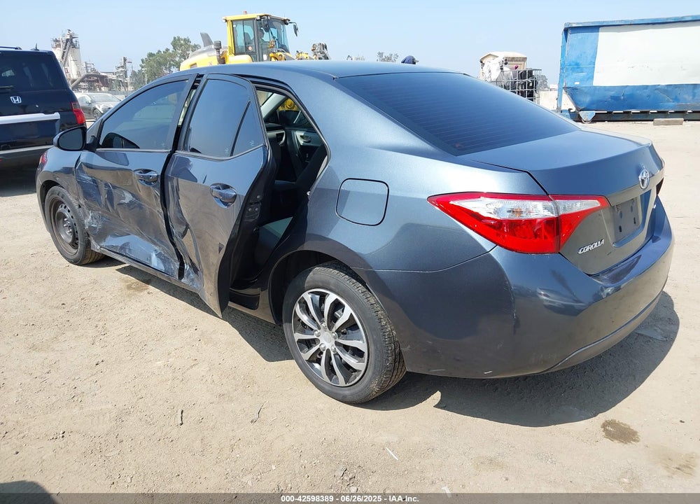 2016 TOYOTA COROLLA LE VIN: 2T1BURHE3GC604269