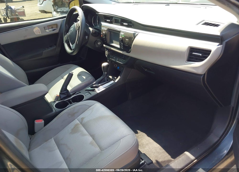 2016 TOYOTA COROLLA LE VIN: 2T1BURHE3GC604269