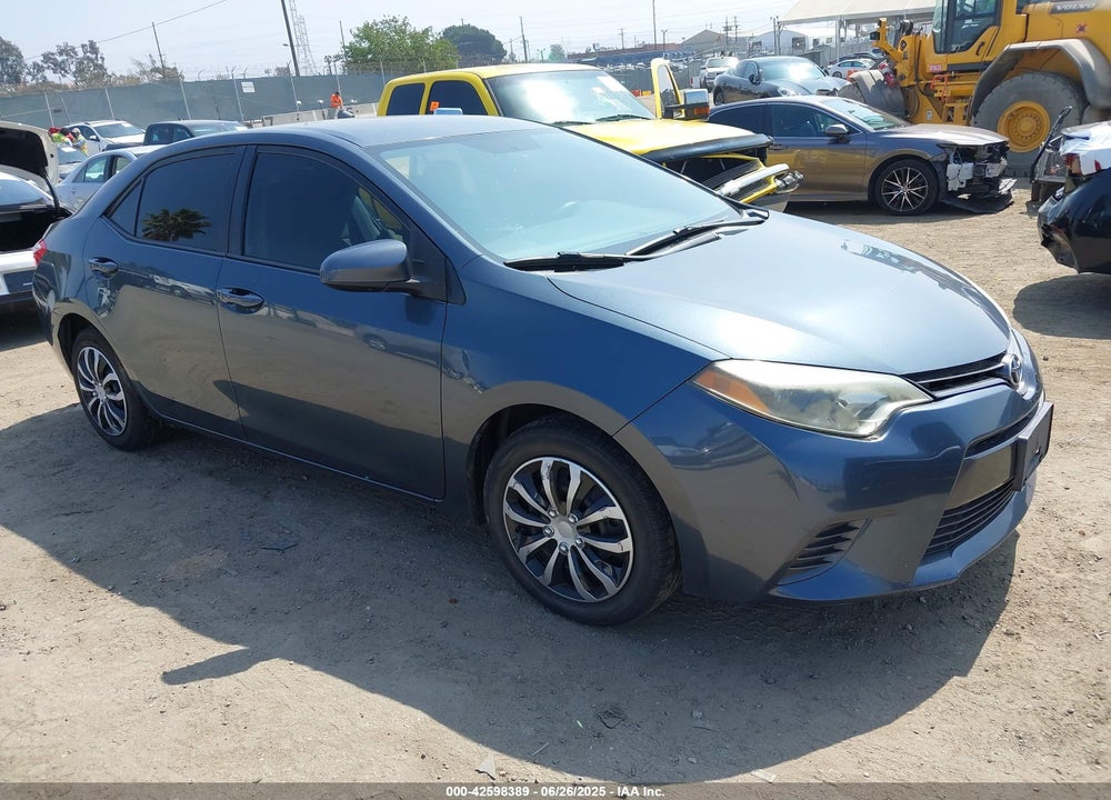 2016 TOYOTA COROLLA LE VIN: 2T1BURHE3GC604269