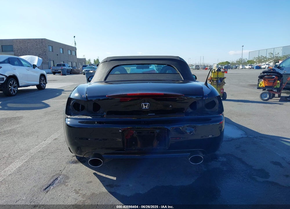 2001 HONDA S2000 VIN: JHMAP11401T006032