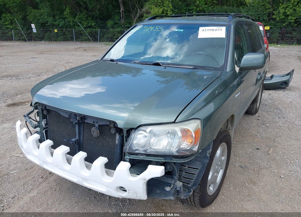 2006 TOYOTA HIGHLANDER VIN: JTEDP21A460104348