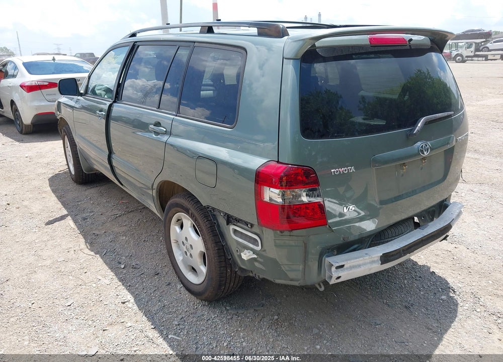 2006 TOYOTA HIGHLANDER VIN: JTEDP21A460104348