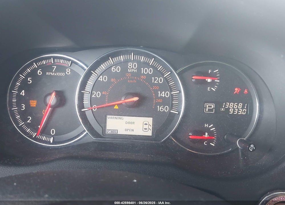 2013 NISSAN MAXIMA VIN: 1N4AA5AP5DC818554