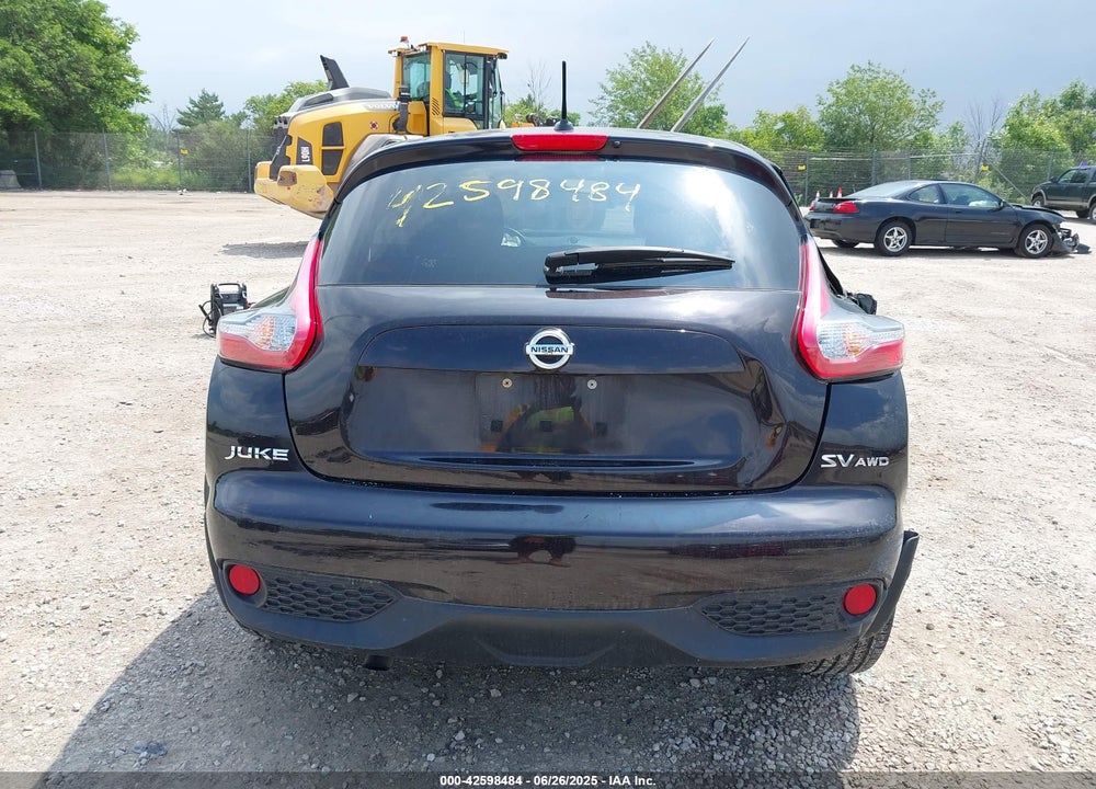 2016 NISSAN JUKE VIN: JN8AF5MV8GT657499