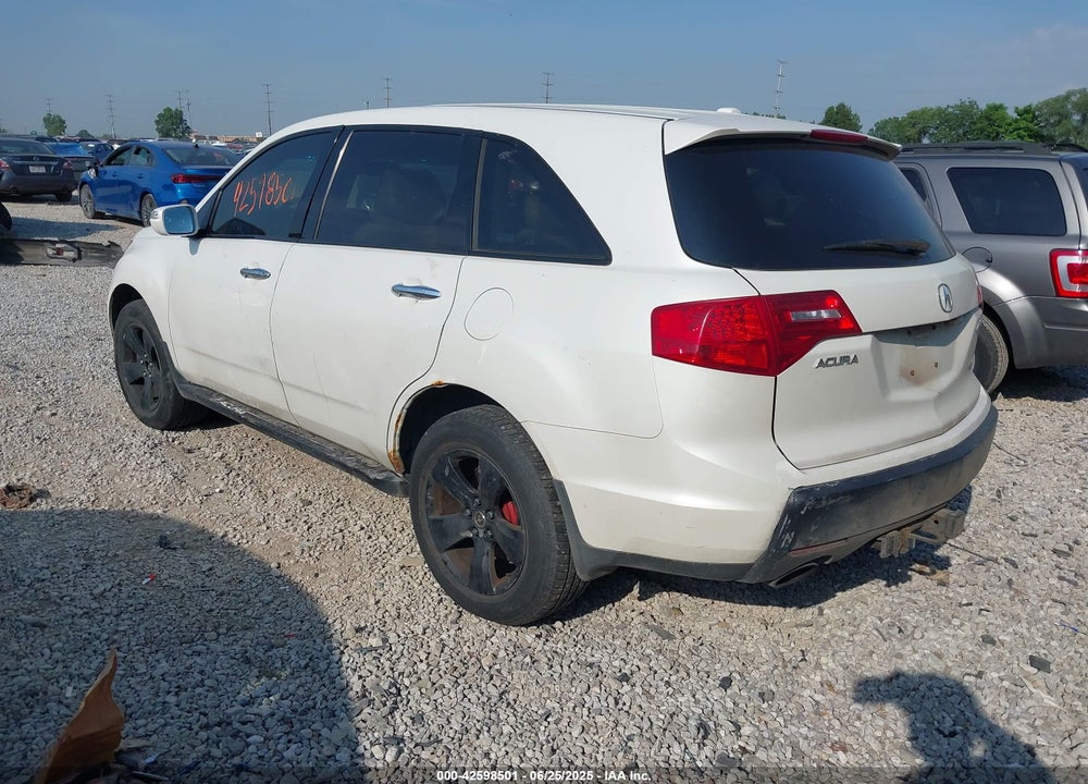 2008 ACURA MDX SPORT PACKAGE VIN: 2HNYD28598H505684