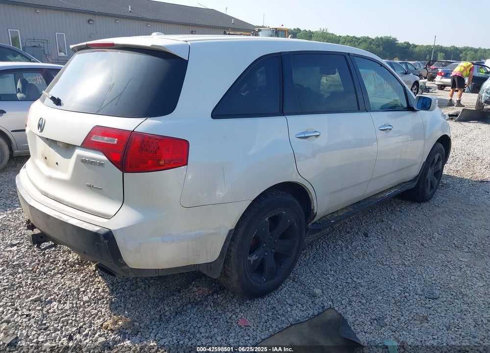 2008 ACURA MDX SPORT PACKAGE VIN: 2HNYD28598H505684