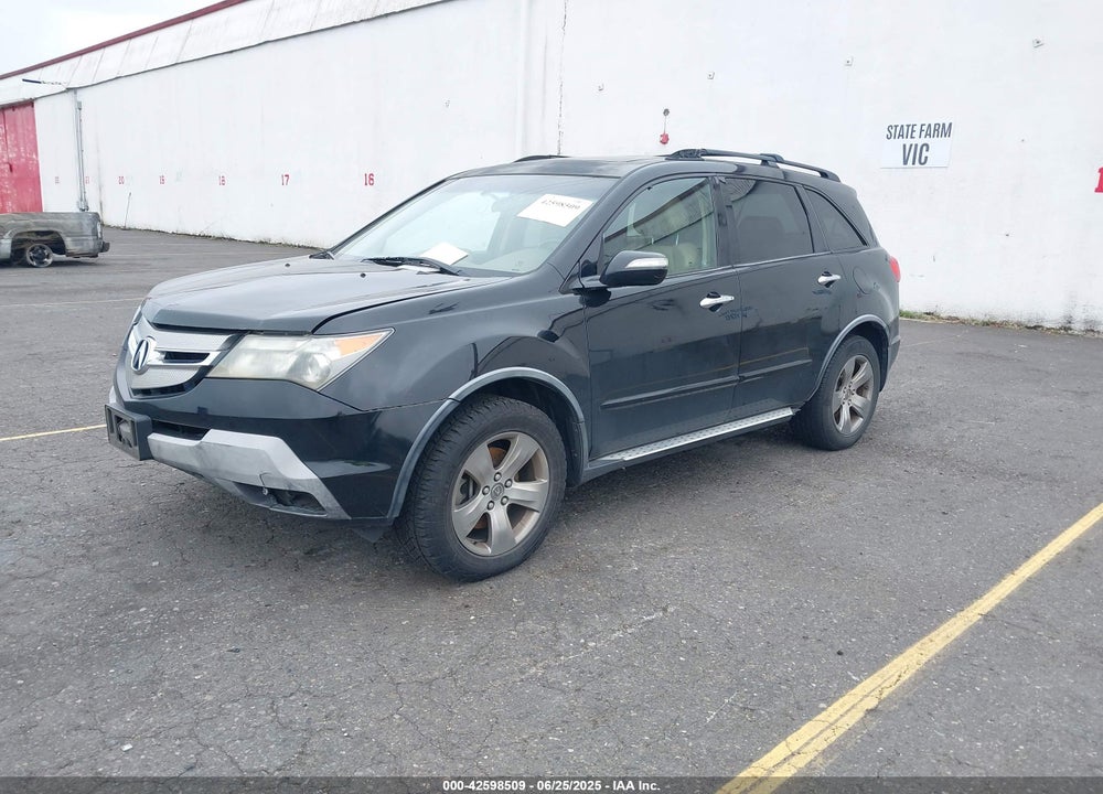 2007 ACURA MDX SPORT PACKAGE VIN: 2HNYD28507H526311