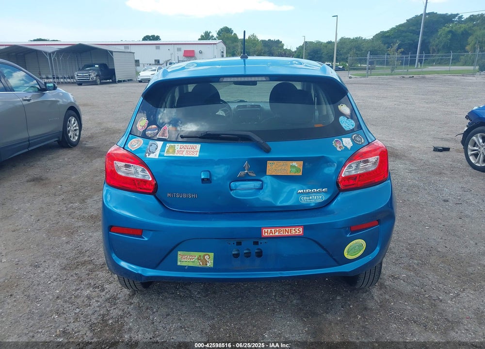 2019 MITSUBISHI MIRAGE ES VIN: ML32A3HJXKH005136