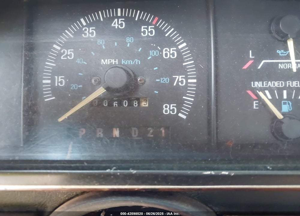 1988 FORD F150 VIN: 1FTDF15H5JNB77801