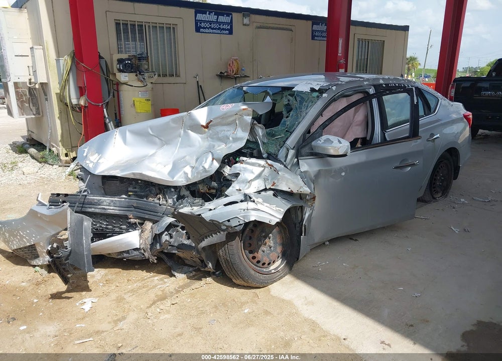 2016 NISSAN SENTRA VIN: 3N1AB7AP2GY313444