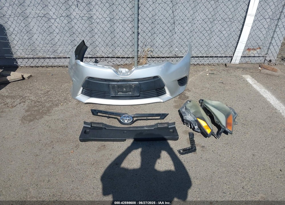 2016 TOYOTA COROLLA VIN: 5YFBURHE0GP486987