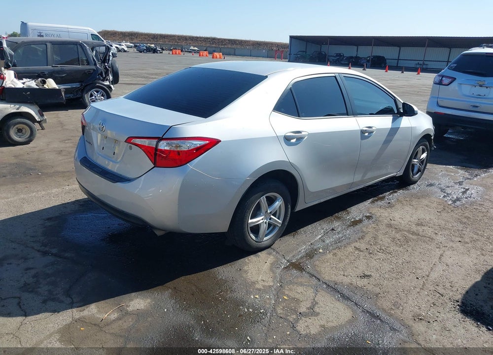 2016 TOYOTA COROLLA VIN: 5YFBURHE0GP486987