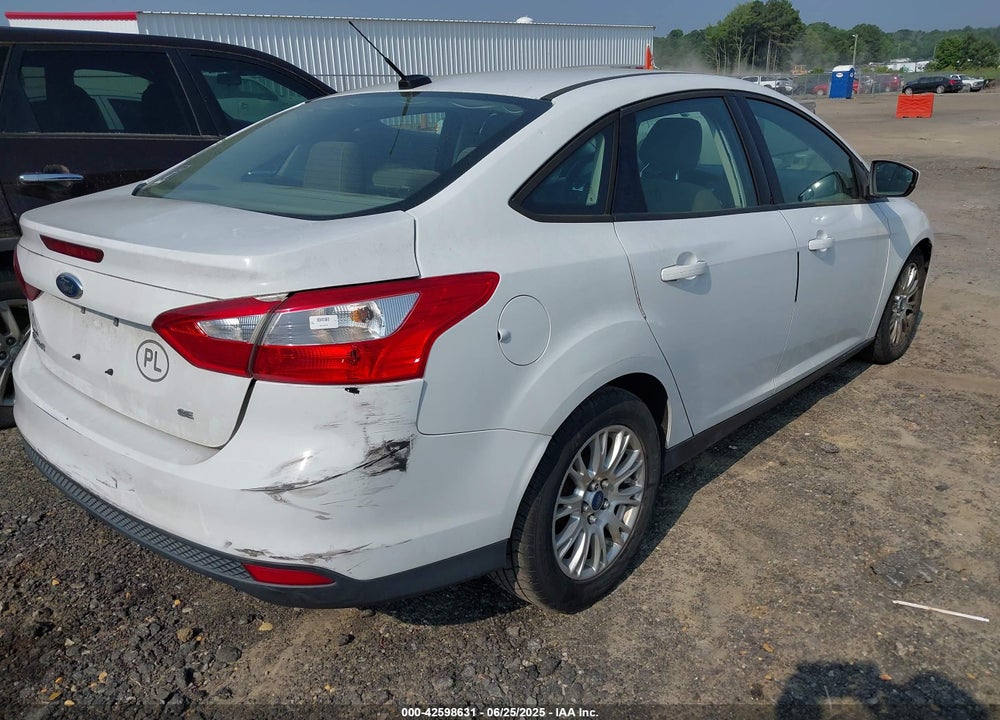 2012 FORD FOCUS SE VIN: 1FAHP3F21CL192126