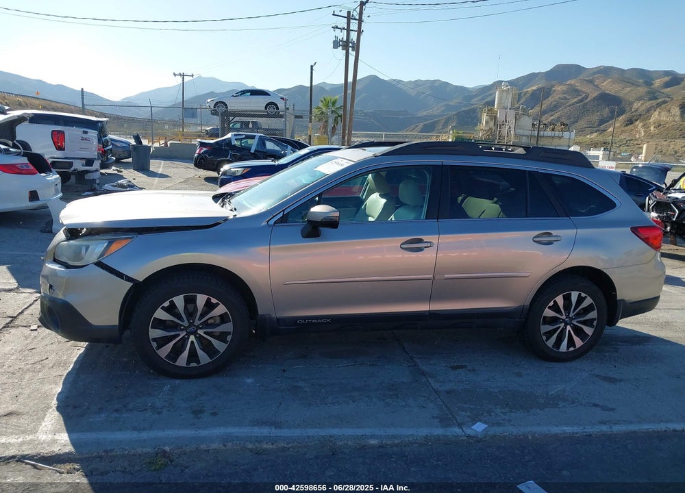 2016 SUBARU OUTBACK 2.5I LIMITED VIN: 4S4BSBNC6G3325337