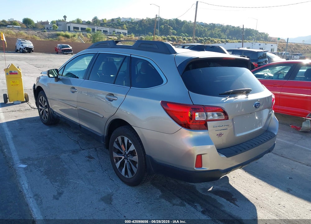 2016 SUBARU OUTBACK 2.5I LIMITED VIN: 4S4BSBNC6G3325337