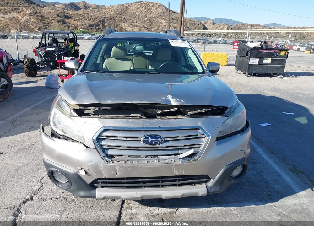 2016 SUBARU OUTBACK 2.5I LIMITED VIN: 4S4BSBNC6G3325337