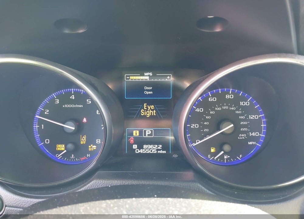 2016 SUBARU OUTBACK 2.5I LIMITED VIN: 4S4BSBNC6G3325337