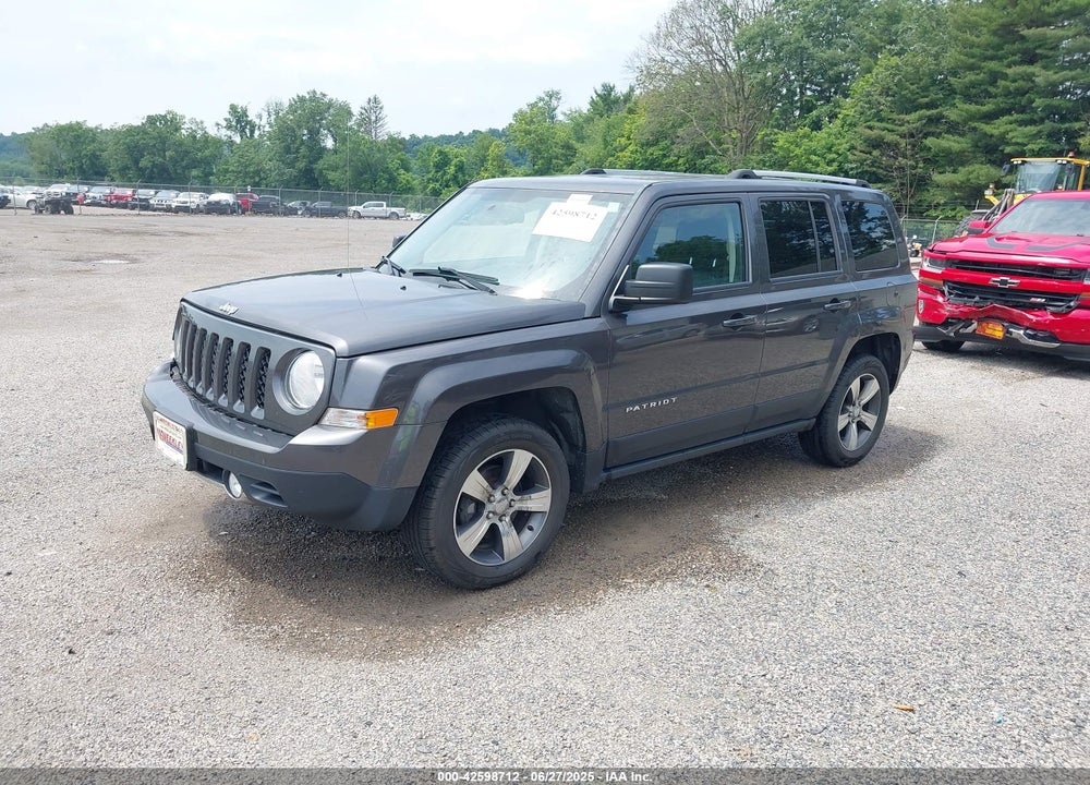 2016 JEEP PATRIOT VIN: 1C4NJRFB9GD523102