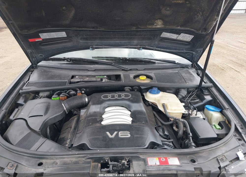 2001 AUDI A6 VIN: WAUBH64B31N140156