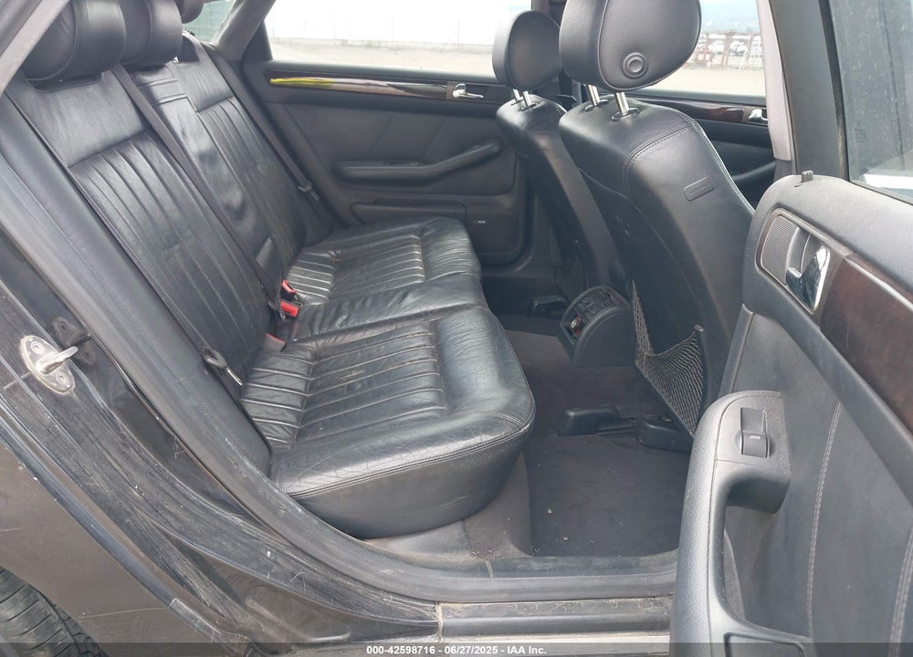 2001 AUDI A6 VIN: WAUBH64B31N140156