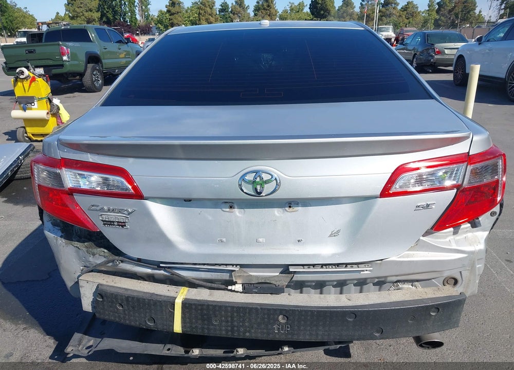 2012 TOYOTA CAMRY SE VIN: 4T1BF1FK7CU175778