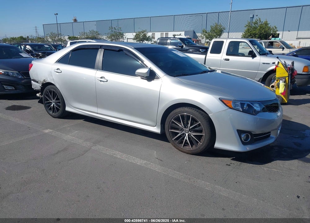 2012 TOYOTA CAMRY SE VIN: 4T1BF1FK7CU175778
