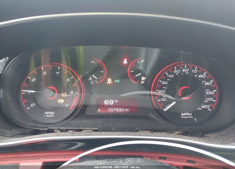 2016 DODGE DART VIN: 1C3CDFFH3GD822395