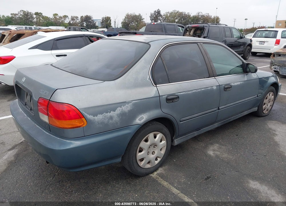 1998 HONDA CIVIC LX VIN: 2HGEJ6679WH521962