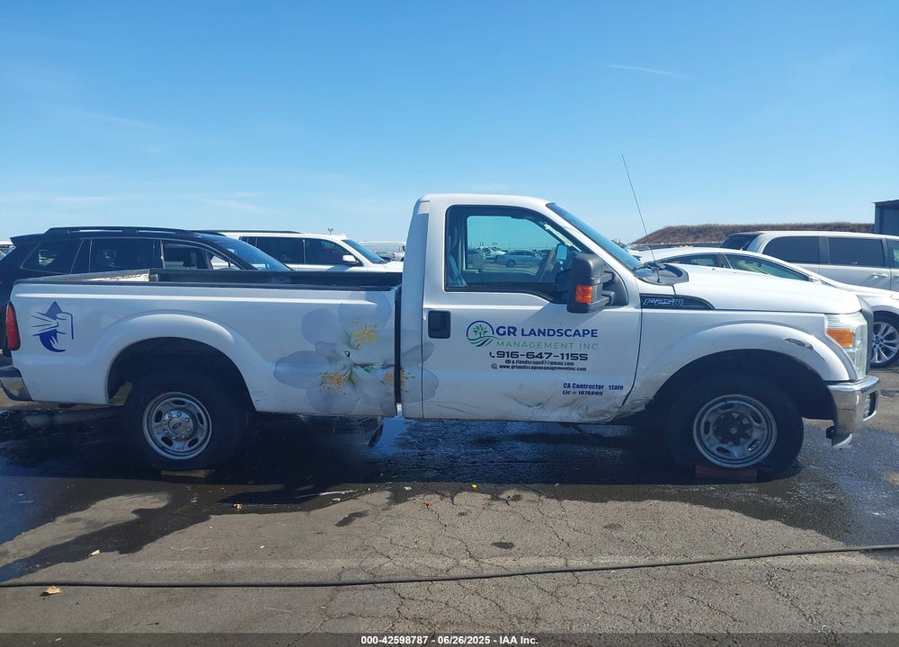2011 FORD F-250 VIN: 1FTBF2A62BEA59921