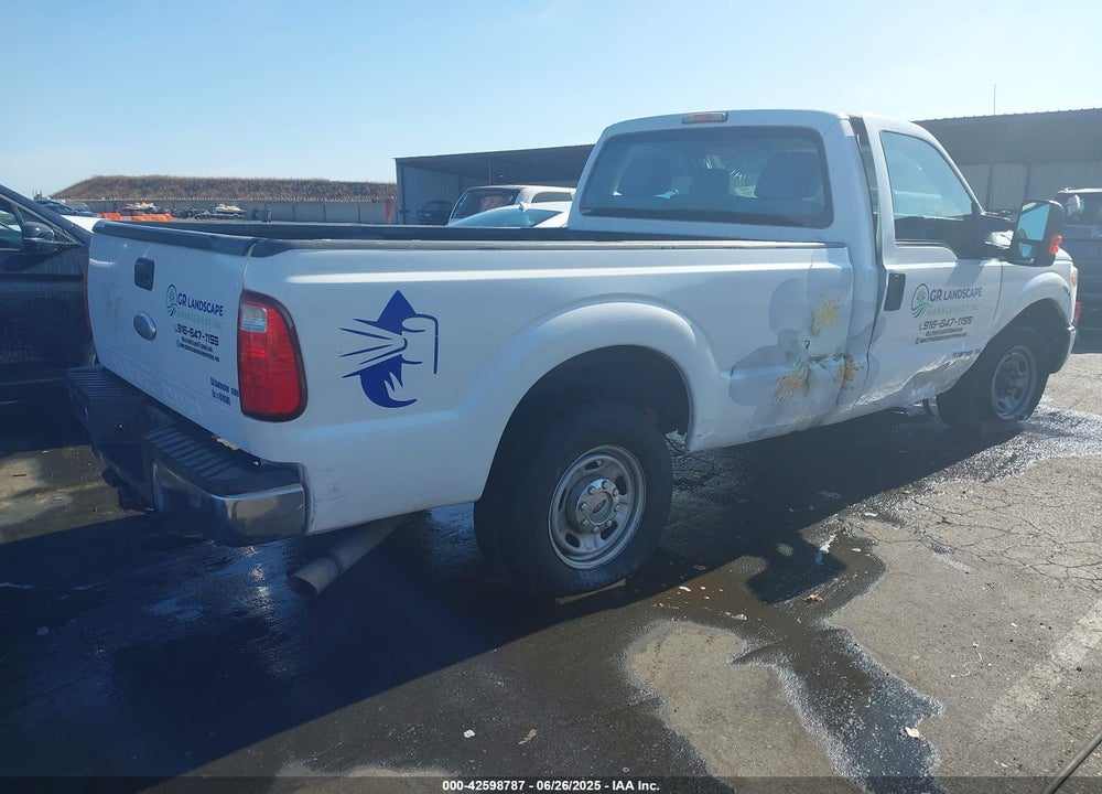 2011 FORD F-250 VIN: 1FTBF2A62BEA59921