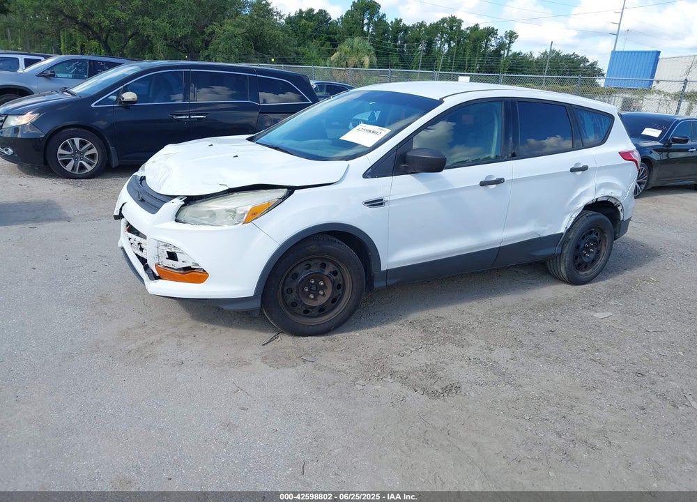 2014 FORD ESCAPE S VIN: 1FMCU0F77EUC81957