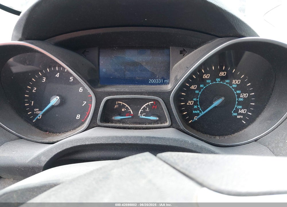 2014 FORD ESCAPE S VIN: 1FMCU0F77EUC81957