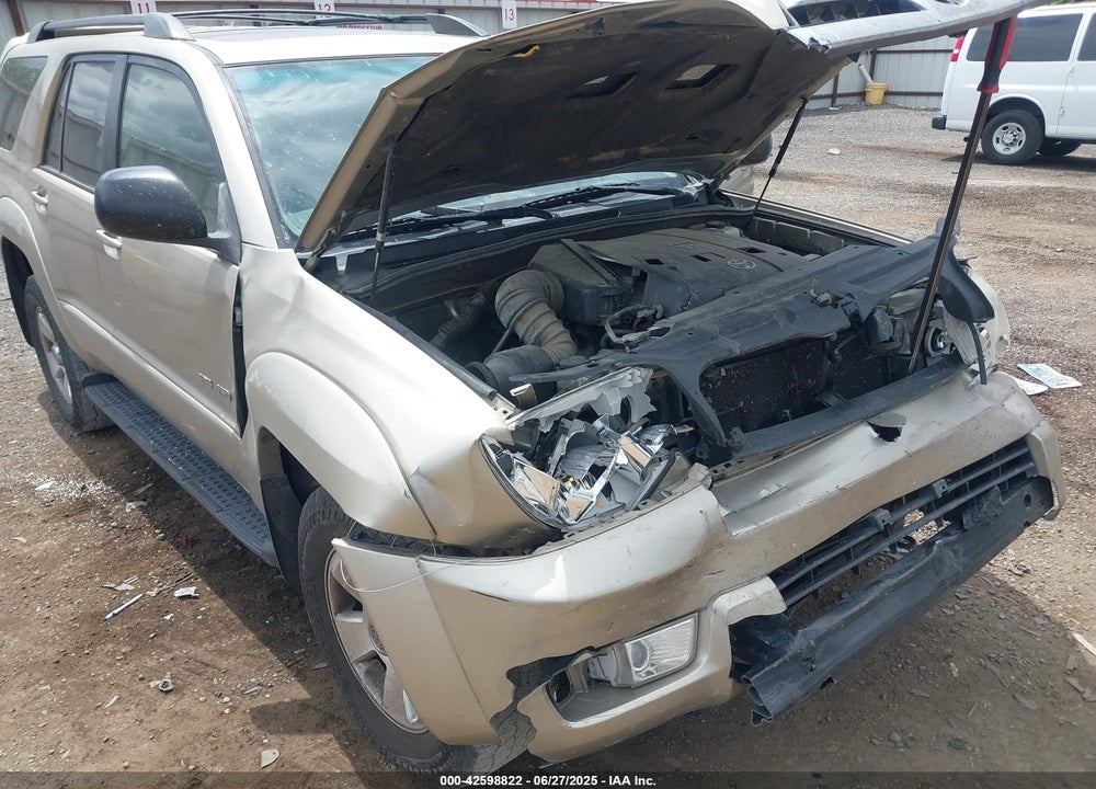 2005 TOYOTA 4RUNNER SR5 V6 VIN: JTEBU14R458031588